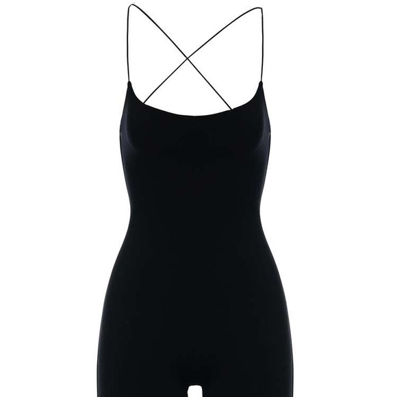 New Naked Wardrobe The NW scoop em' up romper in Black Small - Picture 5 of 7